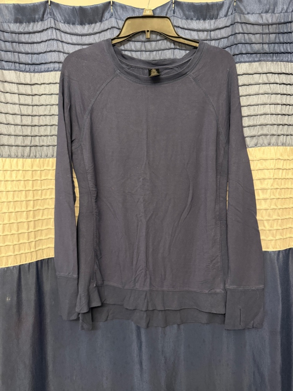 Active Life Navy Long-Sleeve Lightweight Pullover